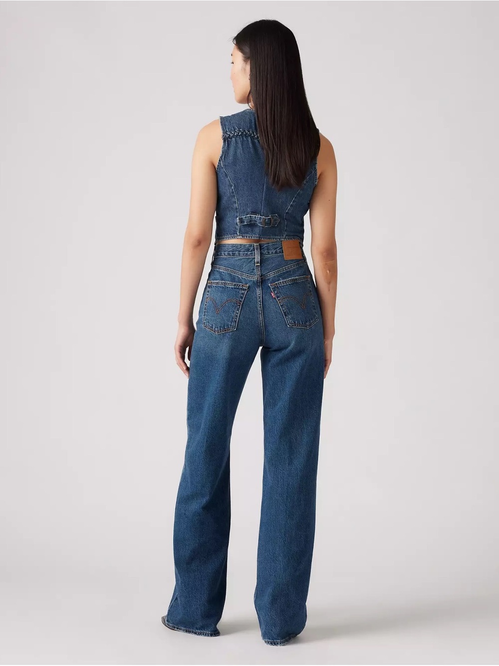 Levi’s Ribcage Wide Leg Jeans sz 28